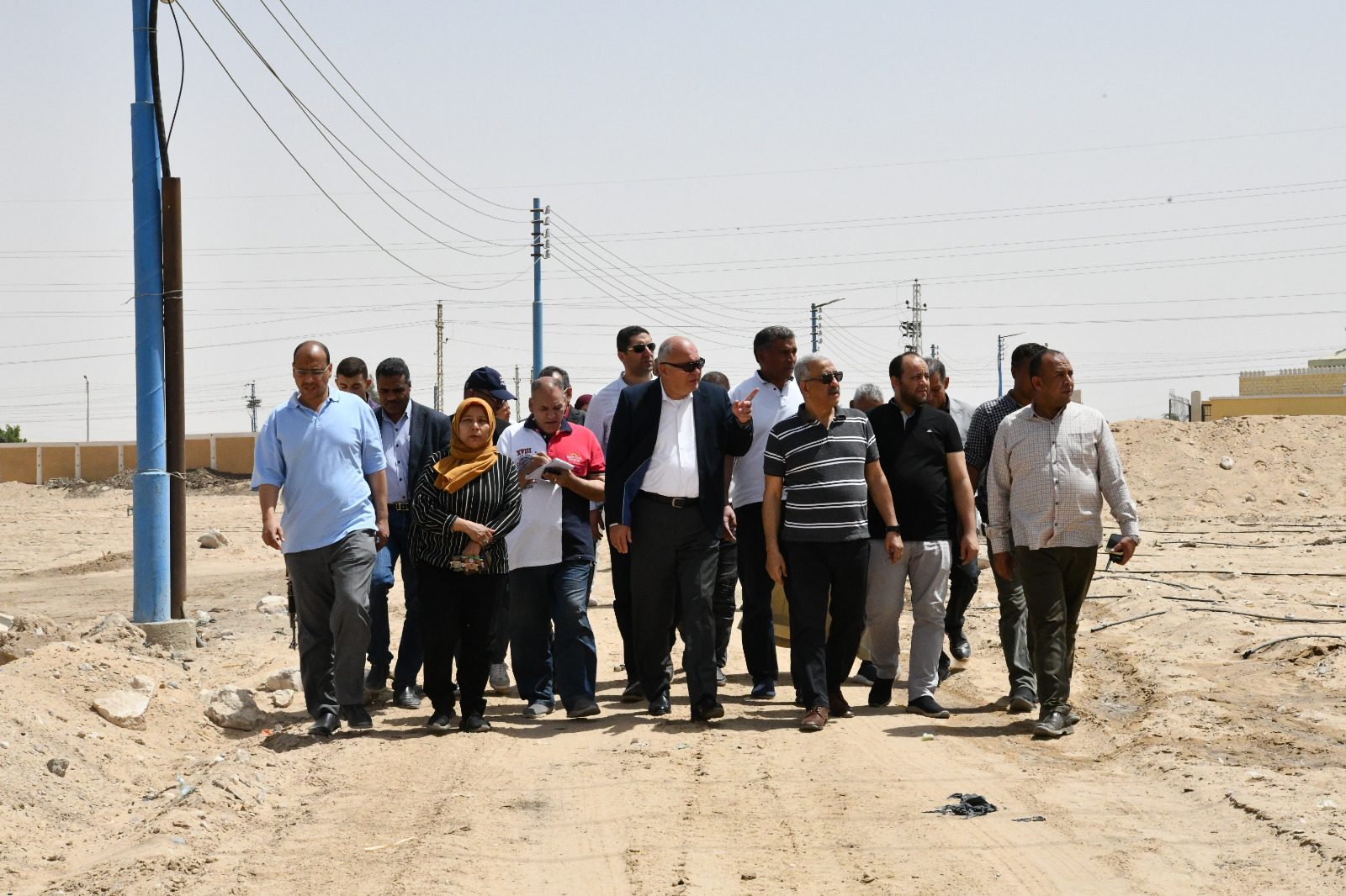 بدء استصلاح وزراعة 400 فدان بمحاصيل فول الصويا والبرسيم لإنتاج الأعلاف في قنا