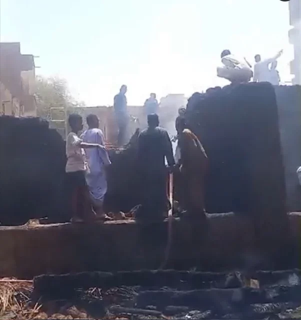 نفوق 3 رؤوس ماشية إثر اندلاع حريق هائل بالأقصر