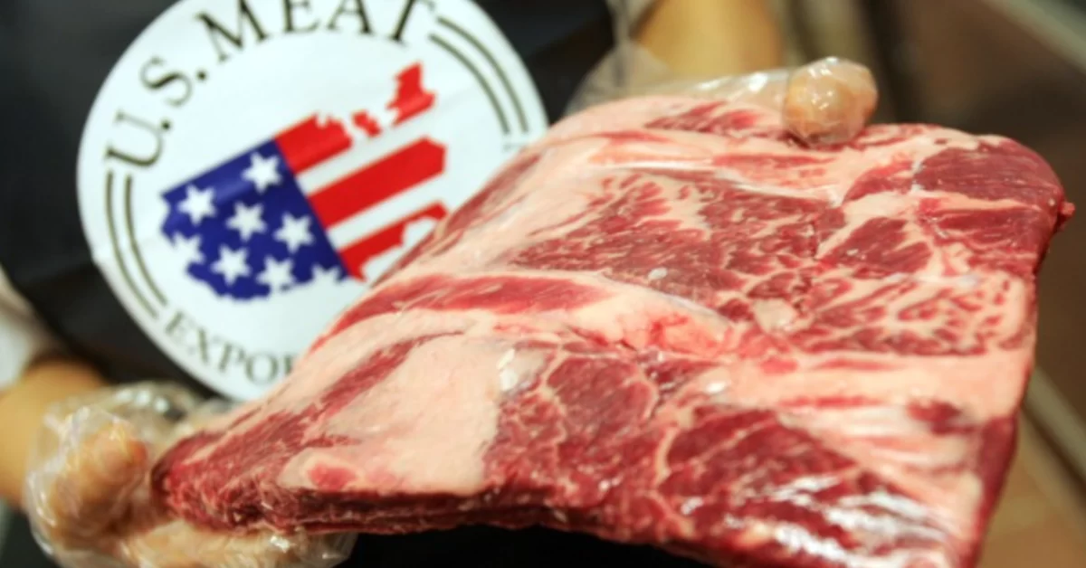 الولايات المتحدة تبيع 17,700 طن من لحوم الأبقار على مدار الأسبوع