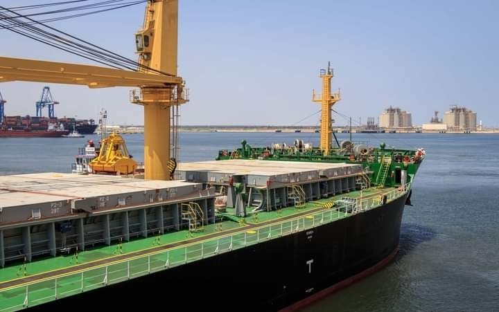 ميناء دمياط يستقبل 21073 طن ذرة خلال 24 ساعة