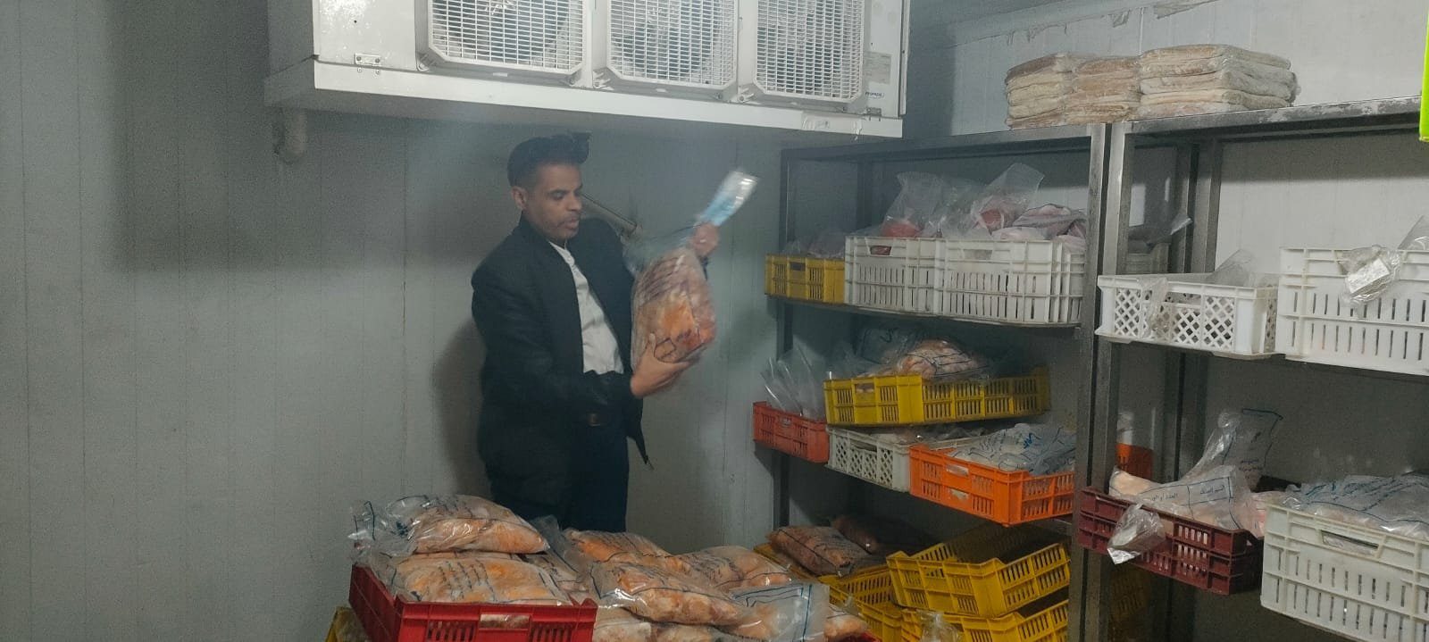 ضبط 10 أطنان و129 كيلو من اللحوم والأسماك والدواجن غير صالحة بكفر الشيخ