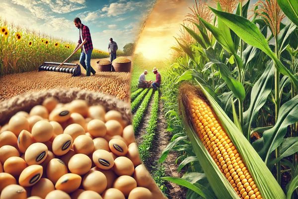 أسواق التصدير العالمية للحبوب| الولايات المتحدة تبيع فول الصويا.. وتركيا تسعى للحصول على الشعير