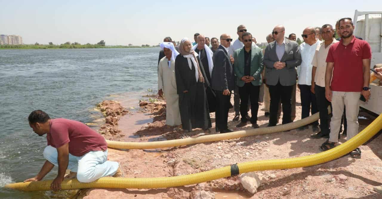 إلقاء 250 ألف زريعة بلطي ضمن مشروع الاستزراع السمكي ببني سويف